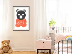 Poster 'Thoughtful Bear'