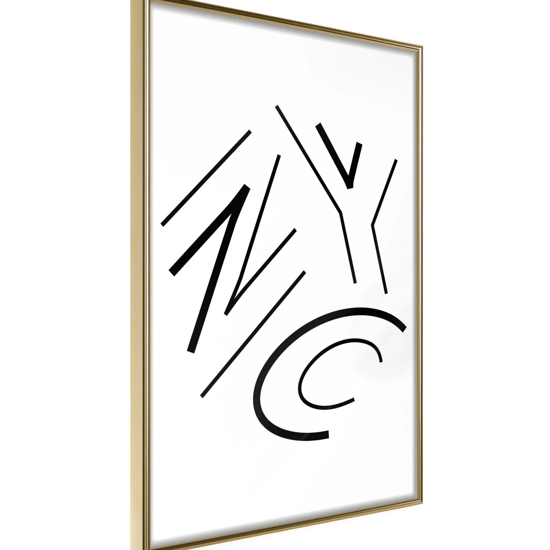 Poster 'Three Letters'