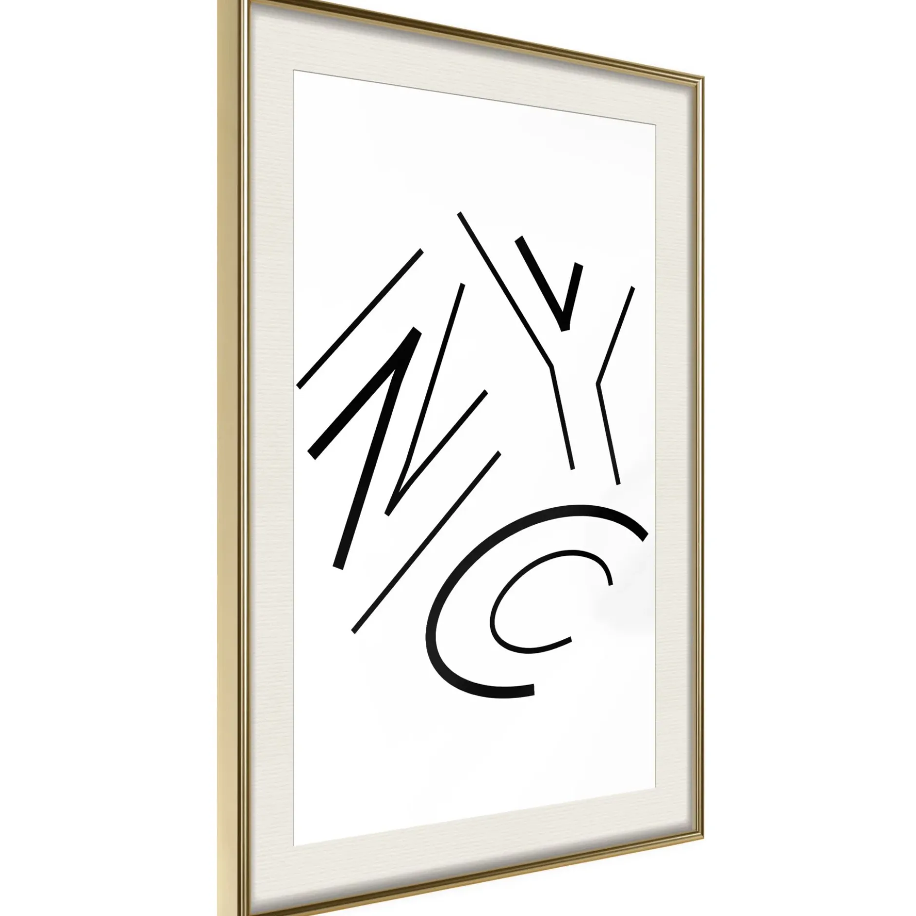 Poster 'Three Letters'