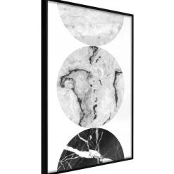 Poster 'Three Shades of Marble'