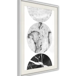 Poster 'Three Shades of Marble'