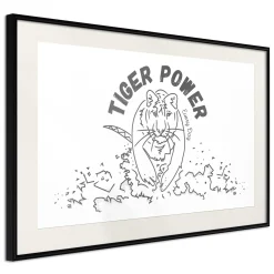 Poster 'Tiger Power'