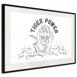 Poster 'Tiger Power'