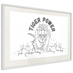 Poster 'Tiger Power'