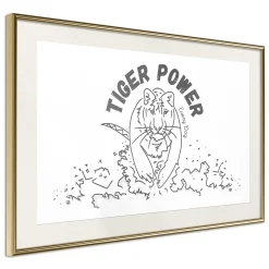 Poster 'Tiger Power'