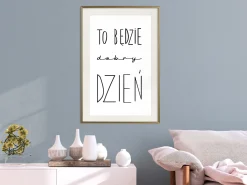 Poster 'To b?dzie dobry dzie?'