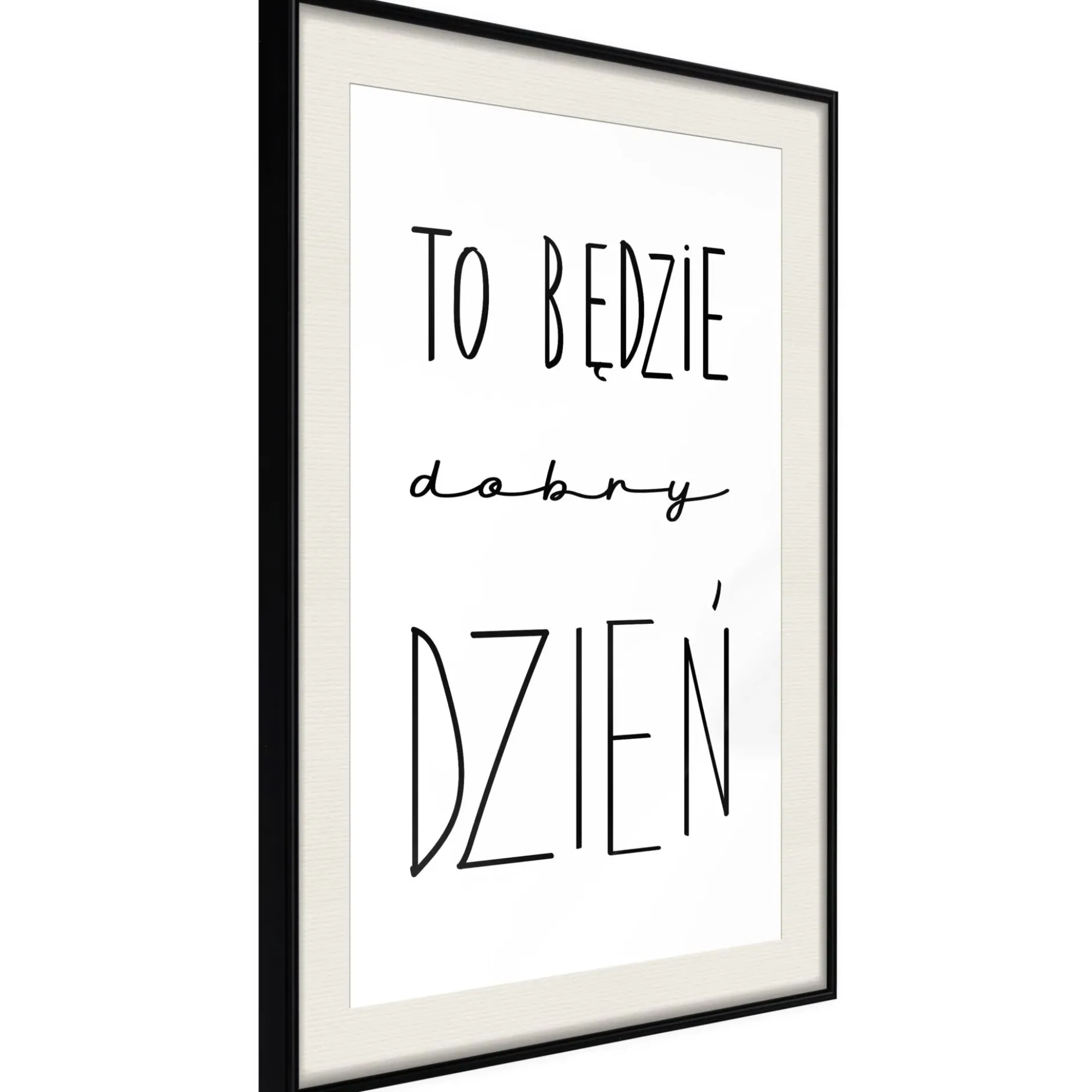 Poster 'To b?dzie dobry dzie?'