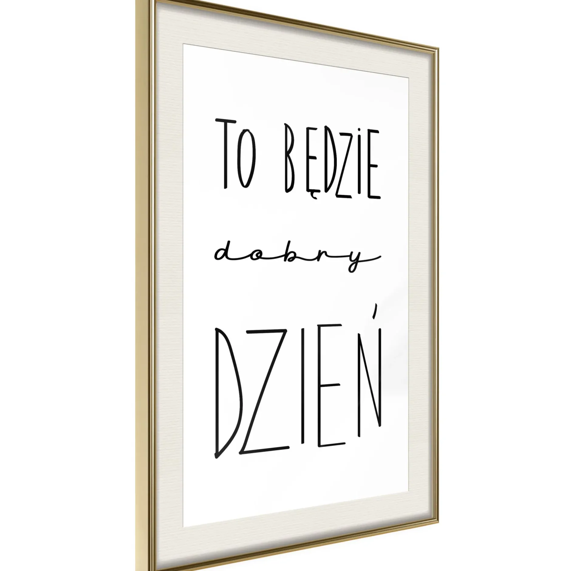 Poster 'To b?dzie dobry dzie?'