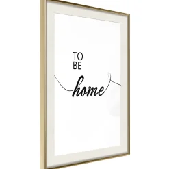 Poster 'To Be Home'