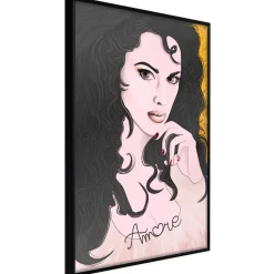 Poster 'Tumbling Curls'