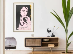 Poster 'Tumbling Curls'