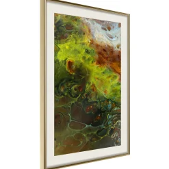 Poster 'Turbulent Green'