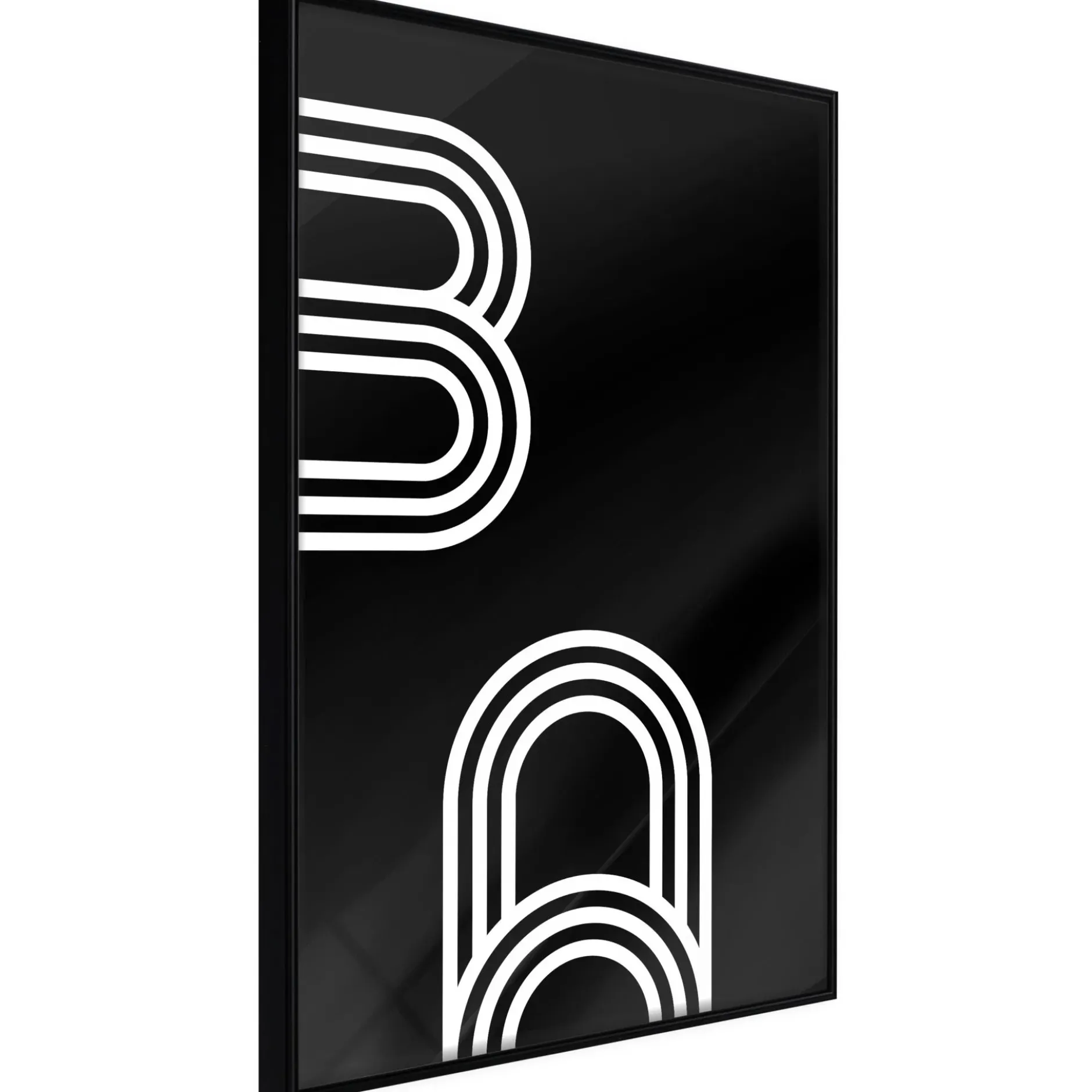 Poster 'Twisted Paper Clips'