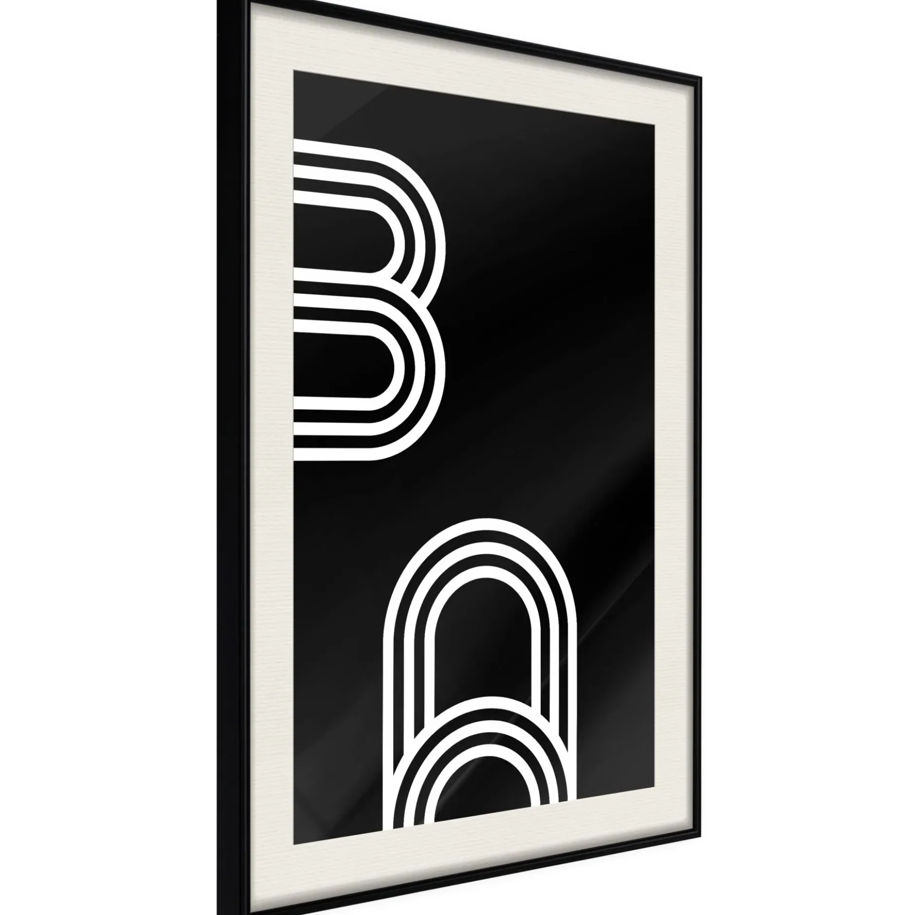 Poster 'Twisted Paper Clips'