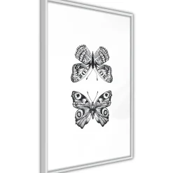 Poster 'Two Butterflies'
