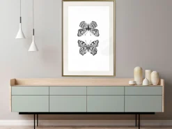 Poster 'Two Butterflies'