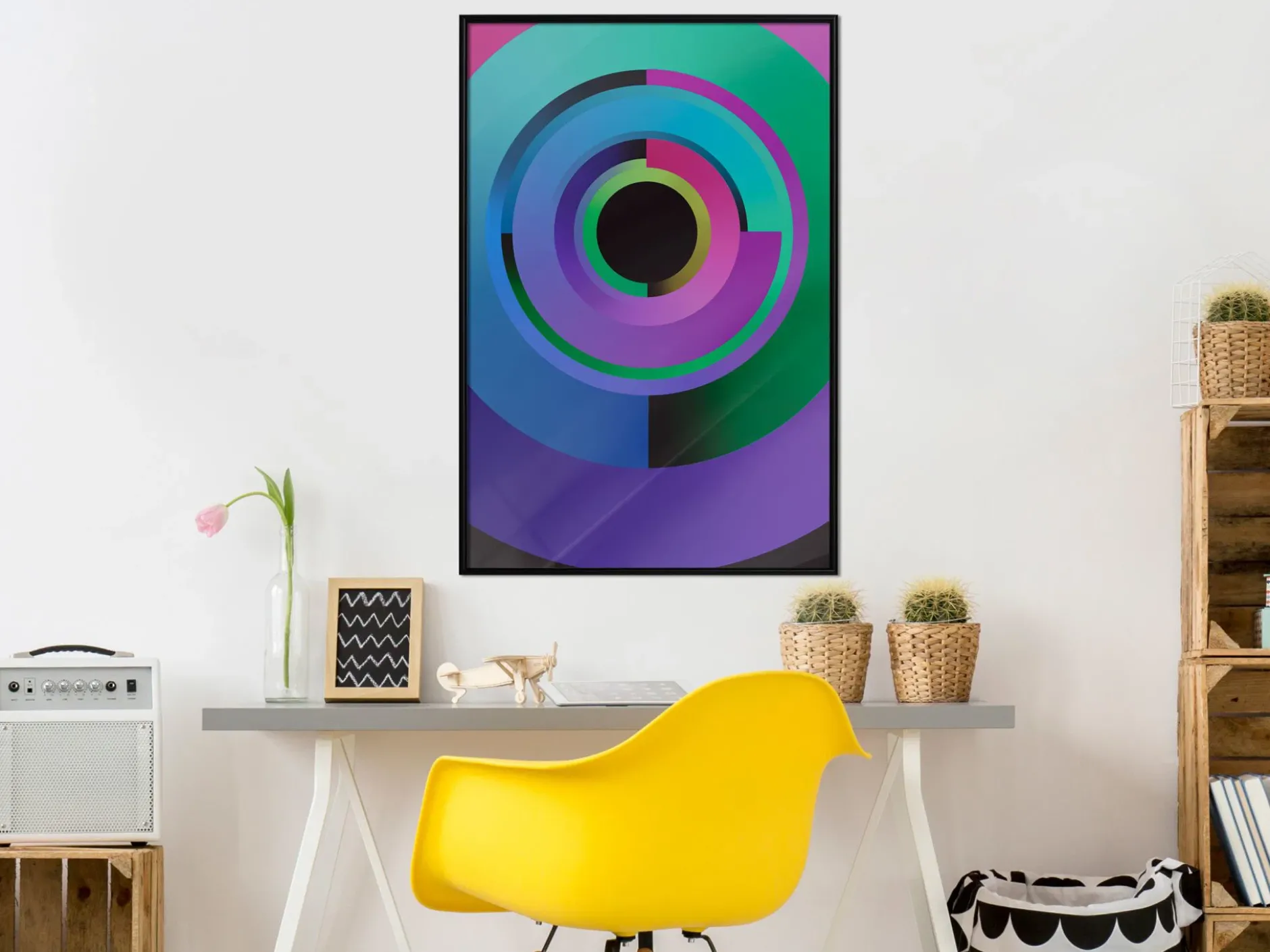 Poster 'United in Colours'