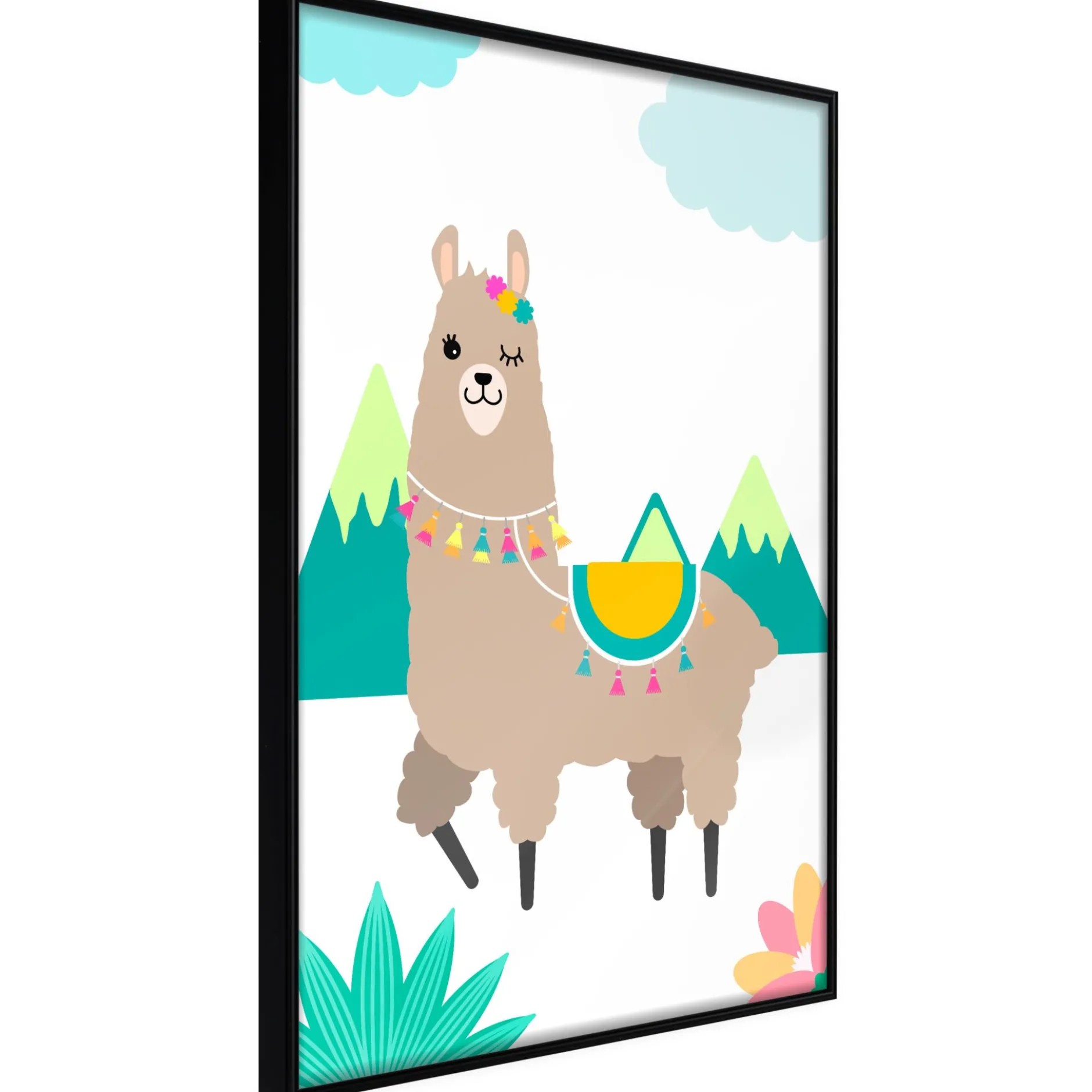 Poster 'Unusual Lama'