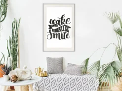 Poster 'Wake up and Smile'