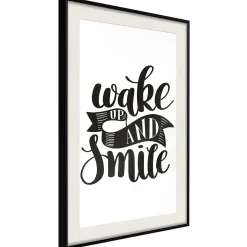 Poster 'Wake up and Smile'