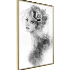 Poster 'Watercolor Portrait'