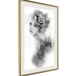Poster 'Watercolor Portrait'