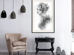 Poster 'Watercolor Portrait'