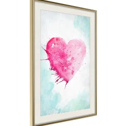Poster 'Watercolour Heart'