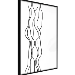 Poster 'Wavy Lines'