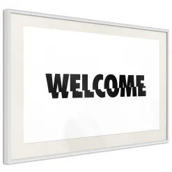 Poster 'Welcome'
