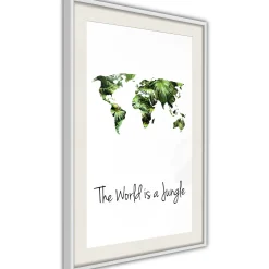 Poster 'We Live in a Jungle'
