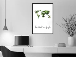 Poster 'We Live in a Jungle'