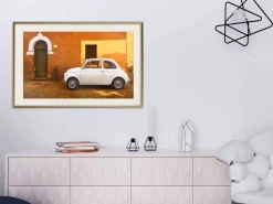 Poster 'White Car'