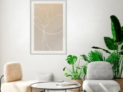 Poster 'White Tulip'