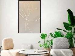 Poster 'White Tulip'