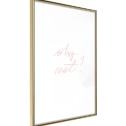 Poster 'Why Not?'