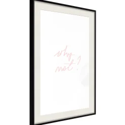 Poster 'Why Not?'