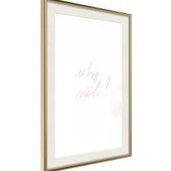 Poster 'Why Not?'