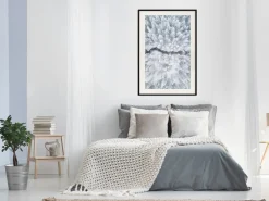 Poster 'Winter Forest From a Bird's Eye View'