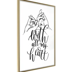Poster 'With All My Heart'