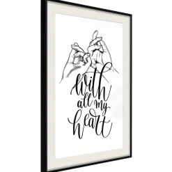 Poster 'With All My Heart'