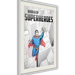 Poster 'World of Superheroes'