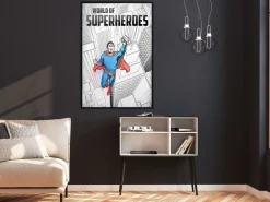 Poster 'World of Superheroes'