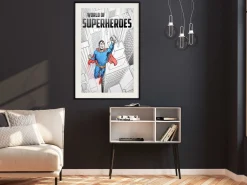 Poster 'World of Superheroes'