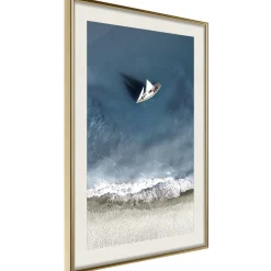 Poster 'Yacht at Sea'