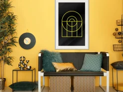 Poster 'Yellow Lines'
