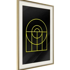 Poster 'Yellow Lines'