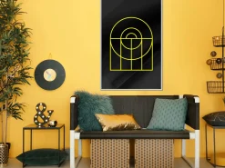 Poster 'Yellow Lines'