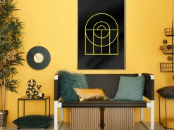 Poster 'Yellow Lines'