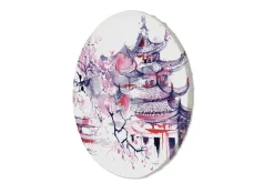 Rundes Bild 'Cherry Ink Tale'